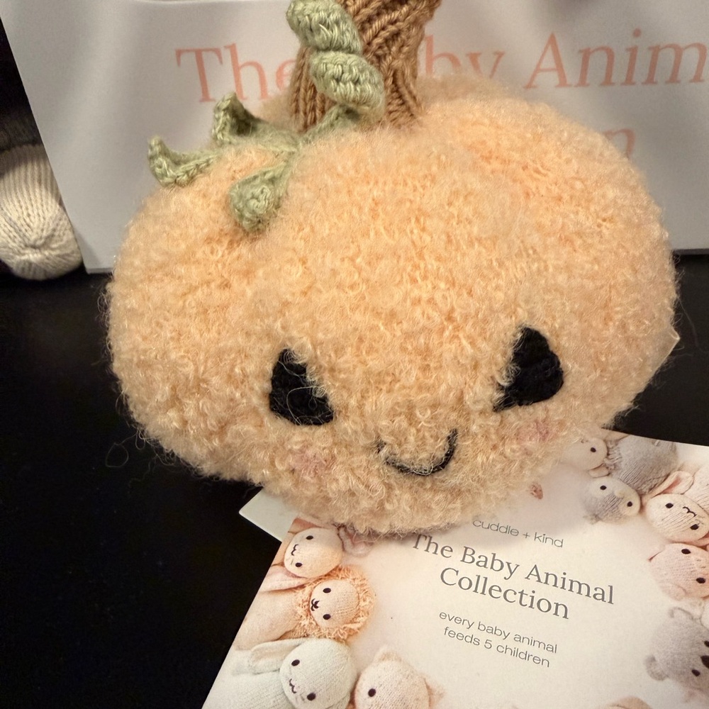 Cuddle and Kind Baby Animal Collection Pumpkin